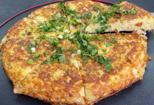 Kələmli omlet