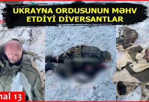 Məhv edilmiş rus və çeçen diversantlarının görüntüləri (18+VİDEO)