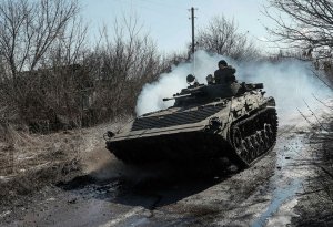 Qaçmağa macal tapmayan rus tanklarının VURULMA ANI