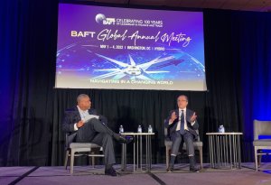 Kapital Bank BAFT-ın 100 illik yubileyinə həsr olunan Qlobal Toplantıda iştirak edib