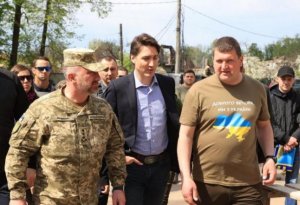 Kanadanın Baş naziri Ukraynaya gedib