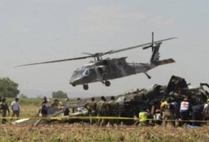 helikopter qəzaya uğradı: 14 nəfər öldü