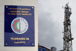 Laçın Radio-Televiziya Yayımı Stansiyası istismara verildi - Fotolar