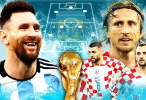 DÇ-2022: Argentina - Xorvatiya oyununda ilk hissə başa çatıb