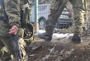 SON DƏQİQƏ! Rusiyanın hərbi polisi aksiya ərazisinə gətirildi - FOTO
