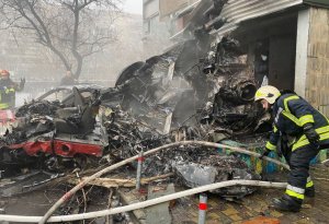 Ukraynada helikopter qəzasında həlak olanların sayı 19-a çatıb