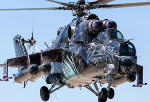 Rusiyanın  Mi-24 helikopteri vuruldu
