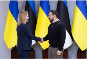 Estoniyanın Baş naziri Kiyevdə Zelenski ilə görüşüb