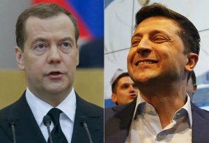 Zelenski və Medvedev Kremlə hücumlar haqqında açıqlama verib