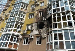 Rusiyada PUA yaşayış binasına çırpıldı - Fotolar - Yenilənib