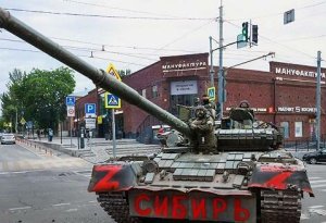 Moskvanın Stupino şəhərinə ordu yığılır - VİDEO