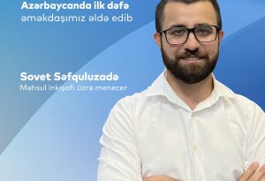 AzInTelecom-un əməkdaşı Sovet Səfquluzadə uğura imza atıb