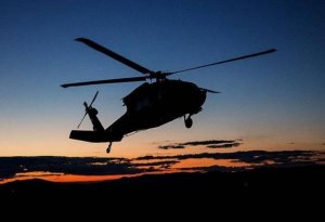 İranda helikopter qəzaya uğradı