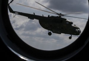 Rusiya Ukraynanın helikopterin vurdu