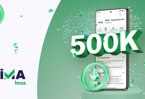 Число пользователей ускоряющего цифровую трансформацию приложения SİMA İmza превысило 500 000