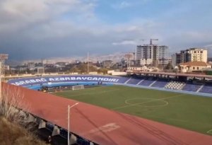 Xankəndi şəhər stadionunun son halı – Video