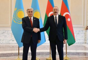 Kasım-Jomart Tokayev Azərbaycan Prezidentini təbrik edib