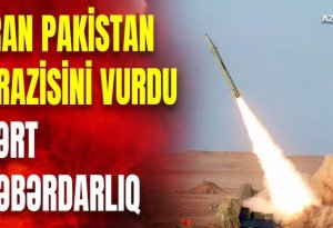 Pakistan İranın hava hücumunu cavabsız qoymadı - VİDEO