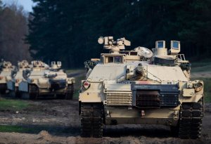 Rusiya  Ukraynanın  iki Abrams tankını vurub