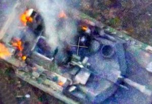 İlk Abrams tankının məhv edilməsinin görüntüləri internetə sızdı