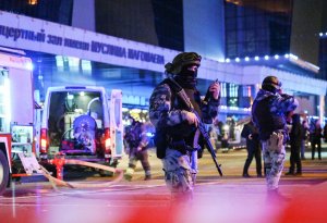 Moskvada törədilən terror aktının VİDEOSU YAYILDI