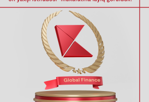 Kapital Bank был удостоен награды от Global Finance за “Лучшее применение искусственного интеллекта в цифровой трансформации”