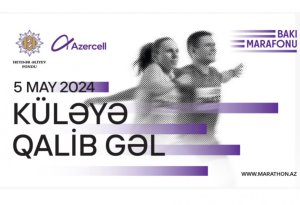 Heydər Əliyev Fondunun təşəbbüsü ilə təşkil olunan “Bakı marafonu 2024” start götürüb