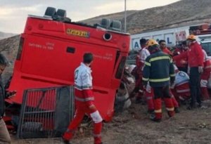 Avtobus qəzaya uğrayıb, 35 zəvvar ölüb