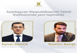 Təhsil İnstitutunda yeni təyinatlar