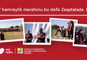 Zaqatalada “Sıfır Tullantı” həmrəylik marafonu keçirildi
