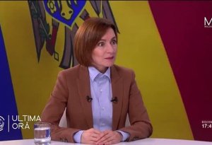 Moldova prezidenti canlı yayımda şoka düşüb