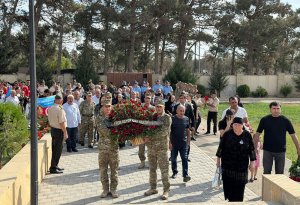 Antiterror şəhidlərinin məzarları ziyarət olunub