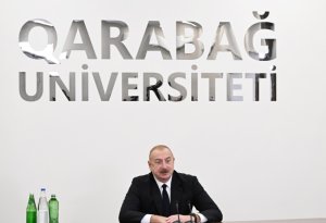 Prezidentin Qarabağ Universitetindəki çıxışı - TAM MƏTN