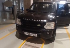 Texniki baxışa gətirilən “Land Rover”də narkotik aşkarlandı - FOTO