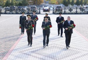 Hərbi prokuror DİN-in Daxili Qoşunlarının hərbi qulluqçuları  ilə  görüşüb