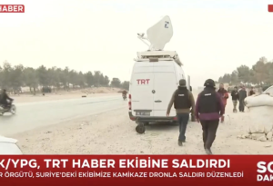 Suriyada PKK "TRT Haber"komandasınahücum etdi - FOTO