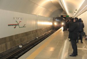 Metronun "Xətai" stansiyasında insident -Polis hərəkətə keçdi