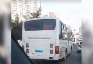 165 nömrəli marşrutun       avtobusları            yenilənir