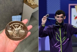 İdmançımızın Parisdə qazandığı medalın son halı- Foto