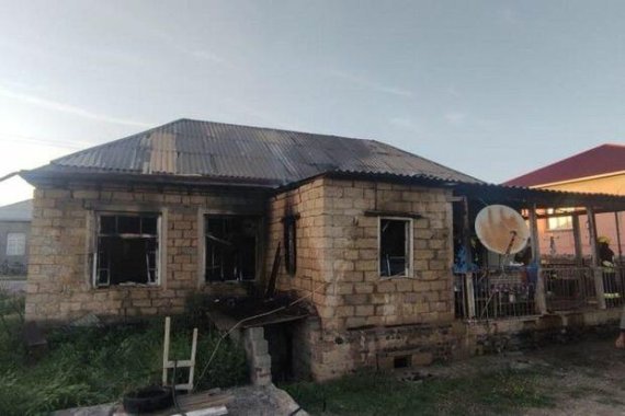 Spirtli içki qəbul edib evini yandıran şəxs öldü - FOTO/YENİLƏNDİ