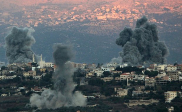 İsrail yaşayış məntəqəsini fosforlu    bombalarla   VURDU