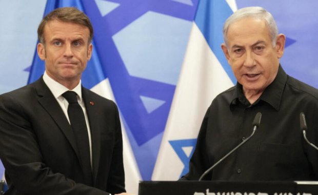 Makron Netanyahuya söz verib