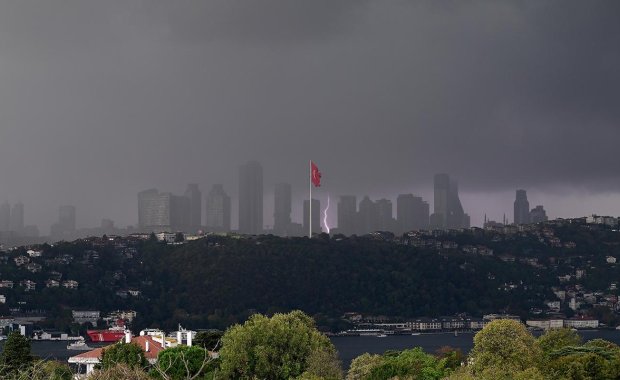 İstanbul üçün şiddətli leysan və fırtına xəbərdarlığı