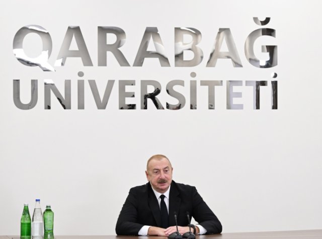 Prezidentin Qarabağ Universitetindəki çıxışı - TAM MƏTN