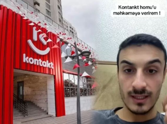 Türk blogger "Kontakt Home"dan Türkiyə səfirliyinə şikayət edib - VİDEO