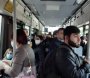 Bakıda sərnişin avtobusunda mübahisə - Video