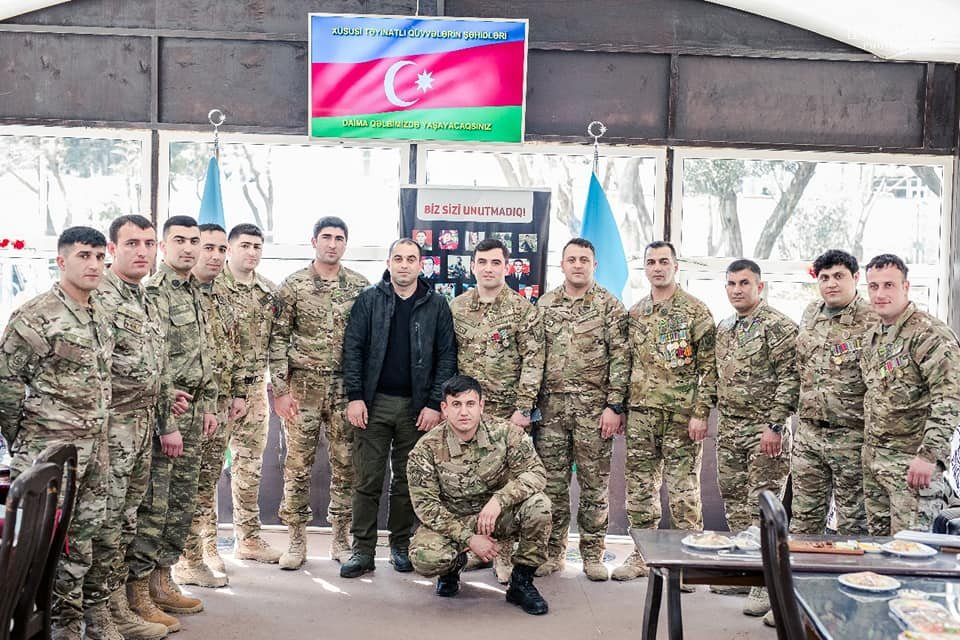 Aprel döyüşlərində iştirak etmiş döyüşçülərin görüntüsü yayıldı