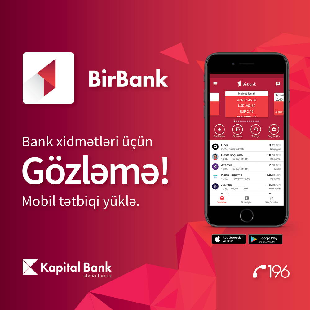 Kapital Bankdan daha bir özəllik