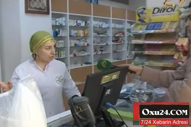 Aparıcı aptekçilərin fırıldağını ifşa etdi  - VİDEO