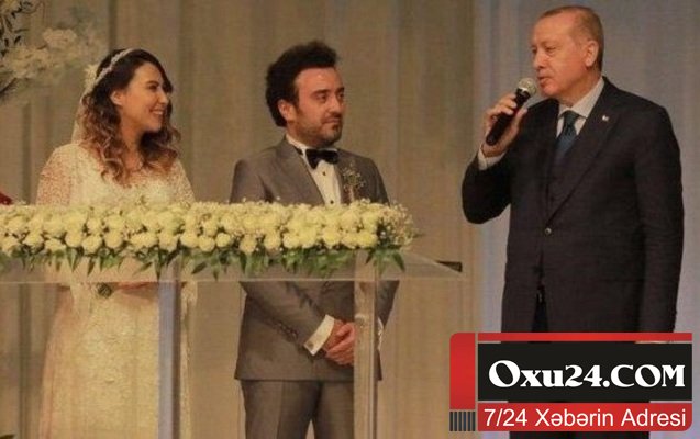 Ərdoğan yenə nikah şahidi oldu